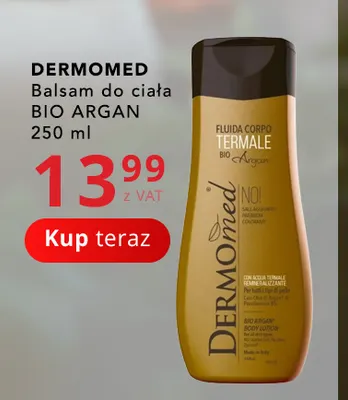 Balsam do ciała Bio Argan Dermomed promocja w Poczta Polska