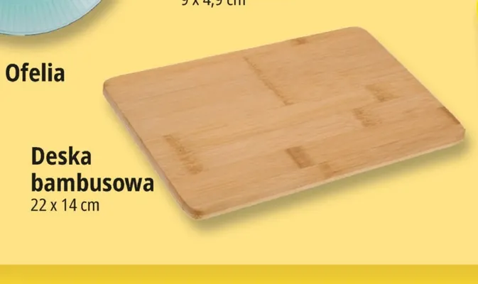 Deska bambusowa promocja w Leclerc