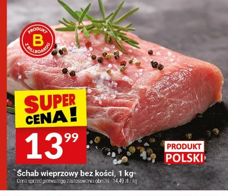 Schab wieprzowy bez kości promocja w Twój Market