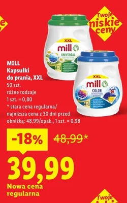 Kapsułki do prania Wasche promocja w Lidl