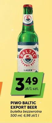 Piwo Baltic Export Beer promocja w ABC