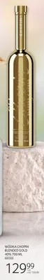 Wódka Chopin Blended Gold 40% promocja w Selgros