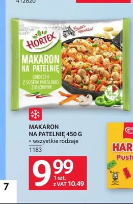 Makaron na patelnię Hortex promocja w Selgros