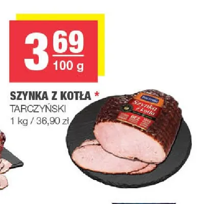 Szynka z kotła Tarczyński promocja w SPAR