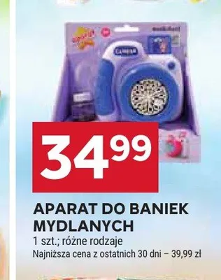 Aparat do baniek mydlanych promocja w Stokrotka