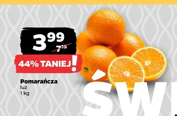 Pomarańcza promocja w Netto