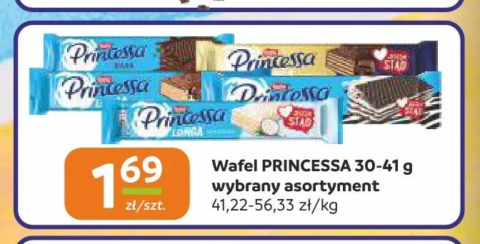 Wafel Princessa Zebra promocja w Społem Częstochowa