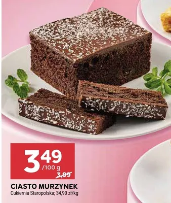 Ciasto murzynek promocja w Stokrotka