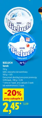 Serek lekki Bieluch promocja w Lidl