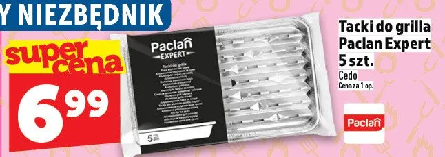 Tacki do grilla Paclan Expert promocja w TOPAZ