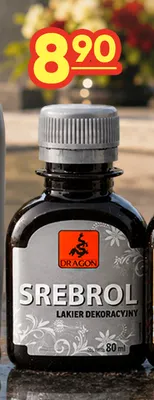Lakier dekoracyjny Srebrol Dragon promocja w MR. DIY