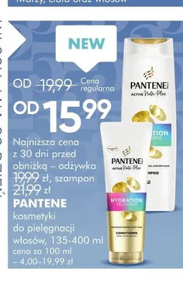 Kosmetyki do pielęgnacji włosów PANTENE promocja w Super-Pharm