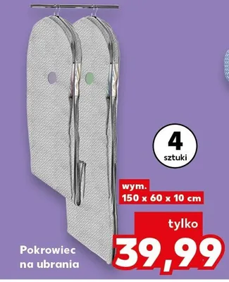 Pokrowiec na ubrania promocja w Kaufland