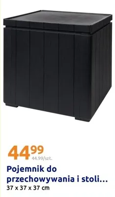 Pojemnik do przechowywania i stolik 2w1 promocja w Action