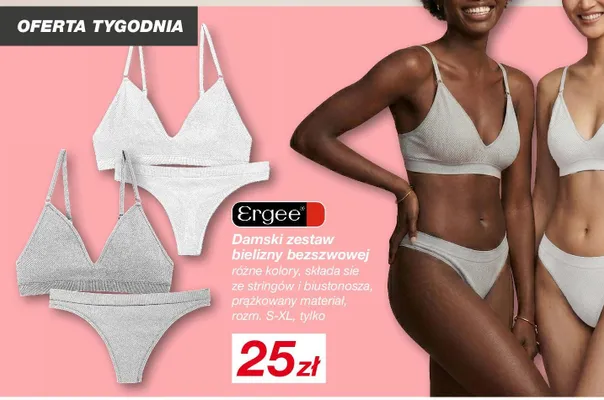 Zestaw bielizny bezszykowej promocja w KiK