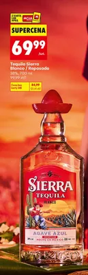 Tequila Sierra Blanco promocja w Biedronka