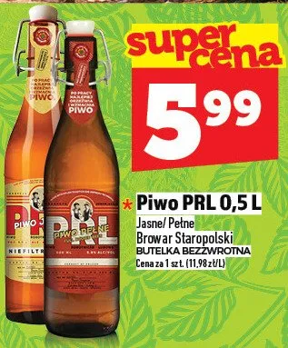 Piwo PRLO promocja w TOPAZ