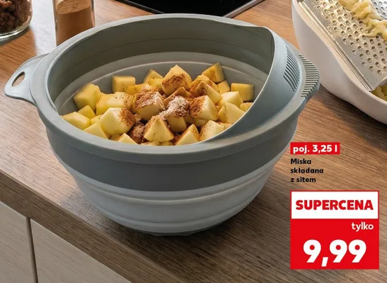Miska składana z sitem 3,25 l promocja w Kaufland