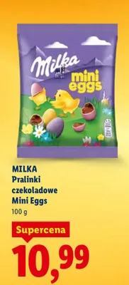 Pralinki czekoladowe Mini Eggs promocja w Lidl