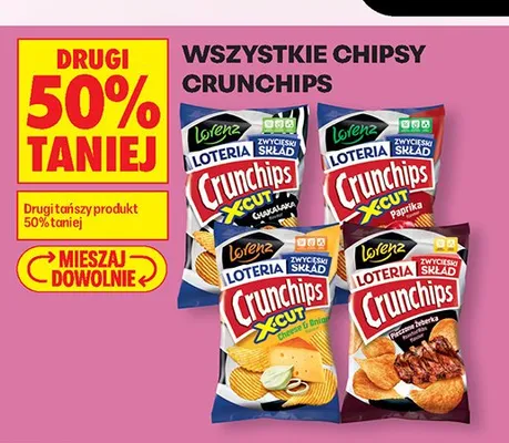 Chipsy Crunchips X-Cut Chakalaka promocja w Biedronka