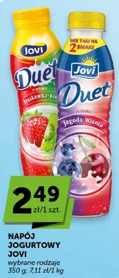 Napój jogurtowy Jovi wybrane rodzaje promocja w ABC