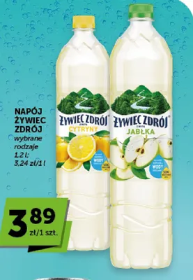 Napój Żywiec Zdrój o smaku cytryny promocja w ABC