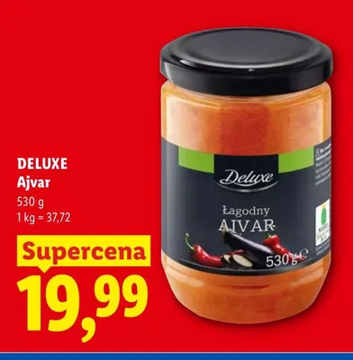 Ajvar Deluxe promocja w Lidl