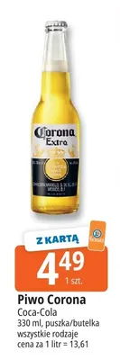 Piwo Corona promocja w Leclerc