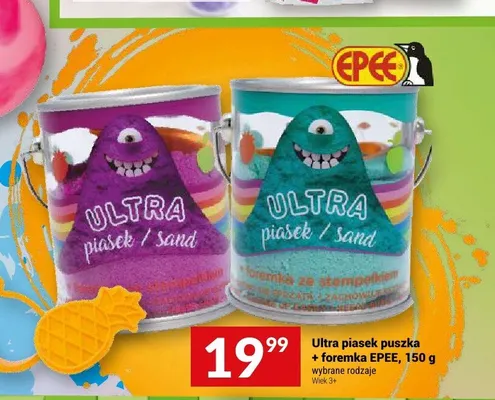 Ultra piasek puszka + foremka EPEE promocja w Twój Market