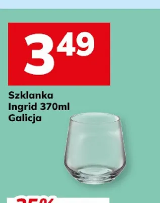 Szklanka Ingrid 370ml Galicja promocja w Hitpol