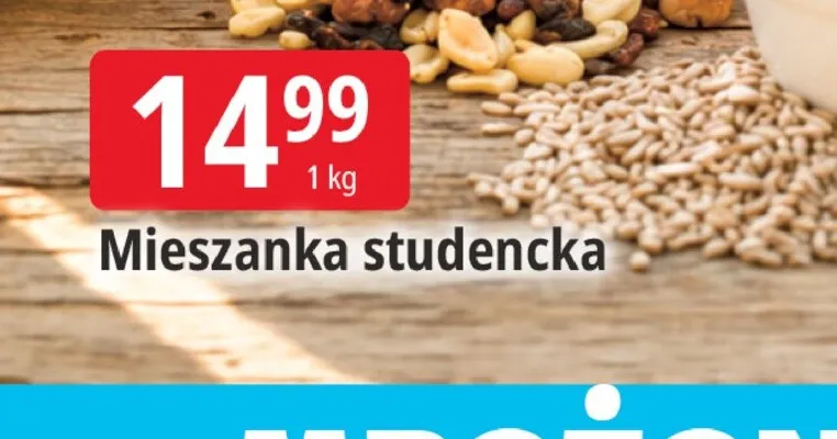 Mieszanka studencka promocja w Leclerc