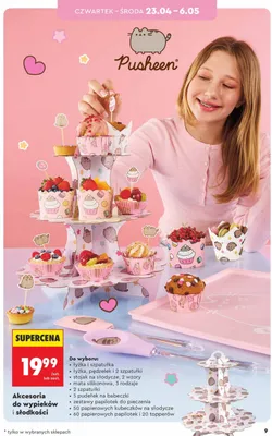 5 pudełek na babeczki promocja w Biedronka