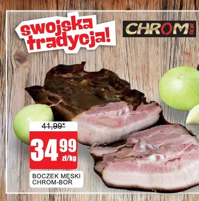 Boczek męski Chrom-Bór promocja w Bingo