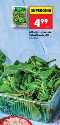 Młode liście mix promocja w Biedronka