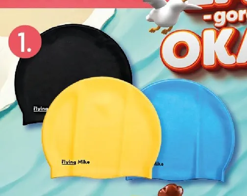 Czepek silikonowy Flying Mike promocja w POLOmarket