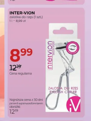Zalotka do rzęs Inter-Vion promocja w Drogerie Jawa
