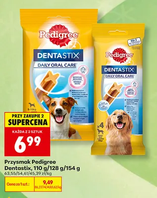 Przysmak Pedigree Dentastix 5-10 kg promocja w Biedronka