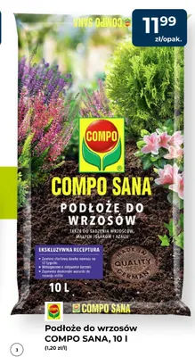 Podłoże do wrzosów Compo Sana promocja w PSB Mrówka