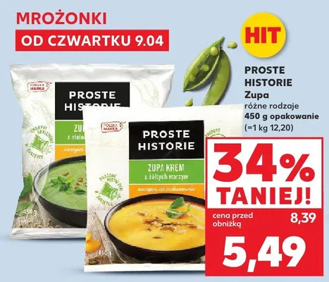 Zupa różne rodzaje promocja w Kaufland