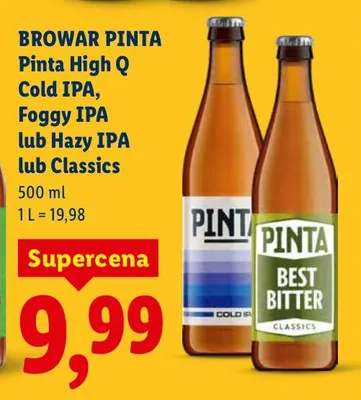 Piwo promocja w Lidl