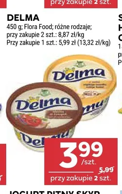 Margaryna Delma promocja w Stokrotka