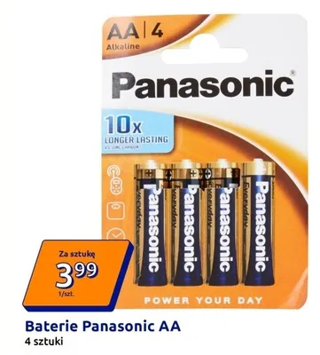 Baterie AA 4 sztuki promocja w Action
