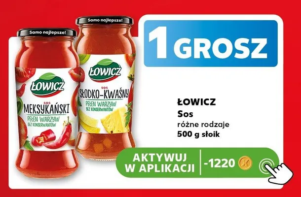 Sos Łowicz meksykański promocja w Kaufland