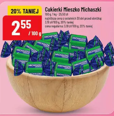 Cukierki Mieszko Michaszki promocja w POLOmarket