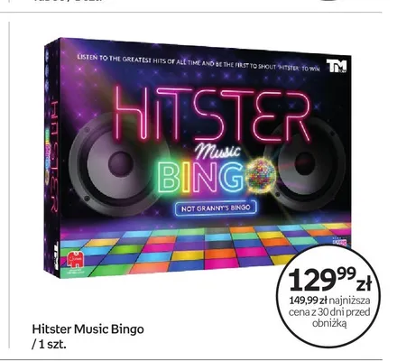 Gra Hitster Music Bingo promocja w Empik