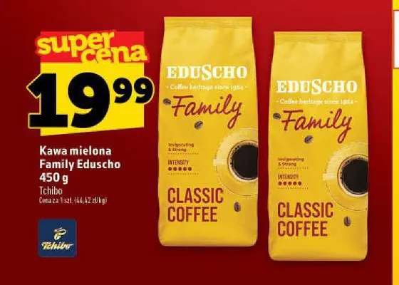 Kawa mielona Eduscho Family promocja w TOPAZ