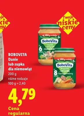Zupka dla niemowląt BoboVita promocja w Lidl