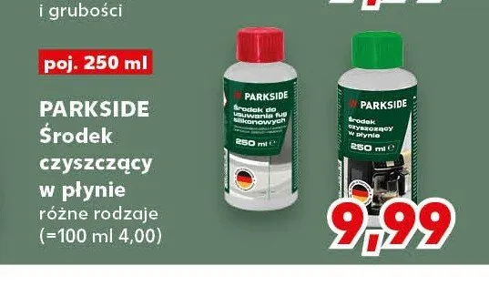 Środek czyszczący w płynie Parkside promocja w Kaufland
