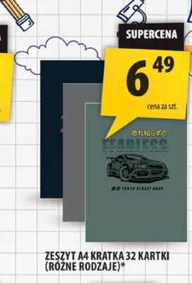 Zeszyt A4 kratka 32 kartki promocja w Arhelan