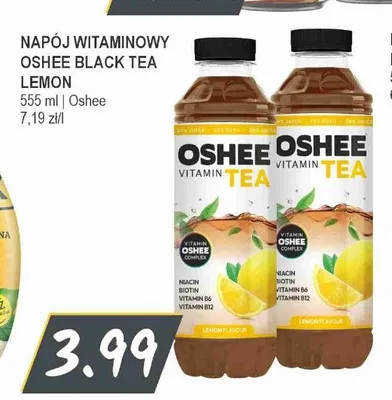 Napój witaminowy Oshee Vitamin Tea Lemon promocja w Słoneczko